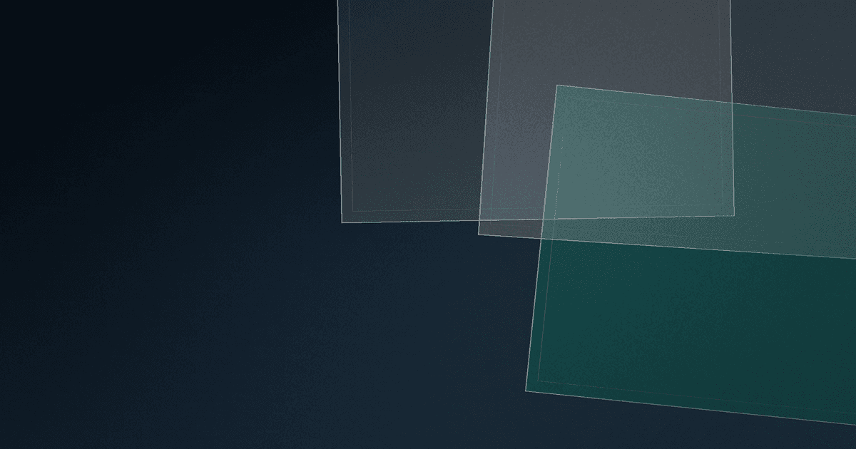 Abstract cover artwork for GlazingPost — Residential Windows